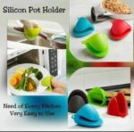 2PCS SILICONE HOT POT HOLDER / BAKING PINCH GRIP