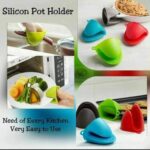 2PCS SILICONE HOT POT HOLDER / BAKING PINCH GRIP
