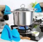 2PCS SILICONE HOT POT HOLDER / BAKING PINCH GRIP - Image 2