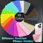 1PC MULTIFUNCTIONAL ANTI-SLIP SILICONE SUCTION PHONE HOLDER