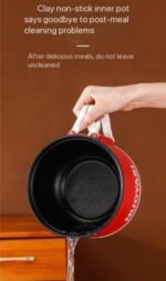 SKOEDI HIGH TECH 1.8L MULTIFUNCTION NON-STICK ELECTRIC COOKING POT - Image 10