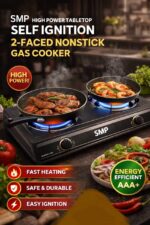 SMP HIGH POWER TABLETOP SELF-IGNITION DOUBLE FACE NON-STICK GAS COOKER