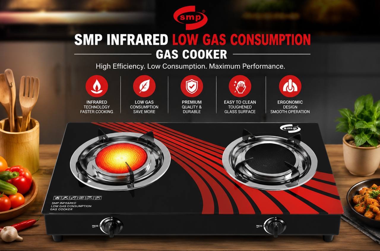 img_5898 SMP LOW GAS CONSUMPTION DOUBLE FACE INFRARED GAS COOKER - Image 1