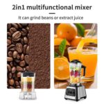 SOKANY 6000W MULTIFUNCTIONAL DOUBLE CUP BLENDER (2.5L & 1L JAR CUPS) - Image 5