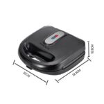 SOKANY 6-IN-1 WAFFLE / GRILL / TOASTER / SANDWICH MAKER - Image 5