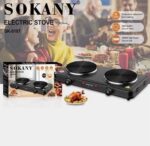 SOKANY 5-GEAR TEMPERATURE ADJUSTMENT DOUBLE FACE ELECTRIC STOVE / HOT PLATE