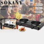 SOKANY 5-GEAR TEMPERATURE ADJUSTMENT DOUBLE FACE ELECTRIC STOVE / HOT PLATE