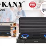 SOKANY HIGH QUALITY DOUBLE FACE GAS STOVE
