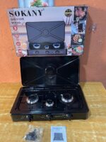 SOKANY HIGH QUALITY 3-FACE GAS COOKER / STOVE - Image 3