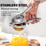 STAINLESS STEEL HAND MANUAL LEMON JUICER/SQUEEZER