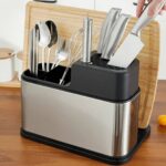 STAINLESS STEEL KITCHEN CUTLERY RACK