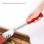 STAINLESS STEEL MULTI-USE SAFETY FORKLIKE KITCHEN TONGS