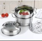 STAINLESS STEEL MULTILAYER THICK STEAMER UNIVERSAL COOKING POT - Image 3