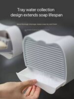 MULTIFUNCTIONAL SUCTION SOAP RACK - Image 3