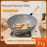THICKENED NON-STICK WOK FRY PAN (32CM) - Image 2