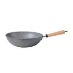 THICKENED NON-STICK WOK FRY PAN (32CM) - Image 5
