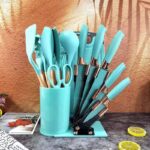TOP QUALITY 19PCS KITCHENWARES – COOKING SPOON, CHOPPING BOARD & KNIFE SET - Image 4