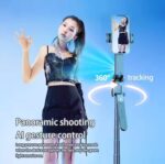 Q185 BRACKET INTEGRATED HANDHELD GIMBAL ANTI-SHAKE SMART AI GIMBAL SELFIE STICK 1.8M TRIPOD - Image 3