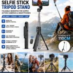 L16 FOLDABLE MULTIFUNCTIONAL WIRELESS SELFIE STICK & TRIPOD STAND