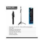 K29 UNIVERSAL BLUETOOTH SELFIE STICK & TRIPOD STAND – 2.1M - Image 7