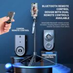 K29 UNIVERSAL BLUETOOTH SELFIE STICK & TRIPOD STAND – 2.1M - Image 4