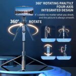 K29 UNIVERSAL BLUETOOTH SELFIE STICK & TRIPOD STAND – 2.1M - Image 6