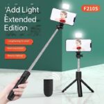 WIRELESS BLUETOOTH INTEGRATED LIVE BROADCAST SELFIE STICK WITH LIGHT - Image 4