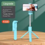 WIRELESS BLUETOOTH INTEGRATED LIVE BROADCAST SELFIE STICK WITH LIGHT - Image 6