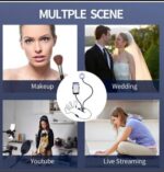 PROFESSIONAL TABLE CLIP LIVE STREAM RING LIGHT & PHONE HOLDER - Image 2