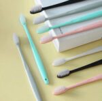 10PCS MACARON SOFT BRISTLES KIDDIES TOOTHBRUSH WITH PROTECTIVE COVERS (AGES 0–3 YEARS) - Image 6