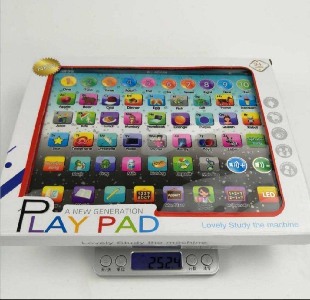 img_6302 BATTERY-OPERATED EDUCATIONAL PLAYPAD TABLET - Image 1