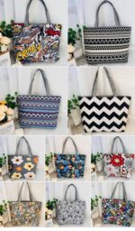CLASSICAL DESIGN SOLID TOTE BAG - Image 2