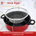 NON-STICK STIR / FRY PAN WITH GLASS LID & SIEVE