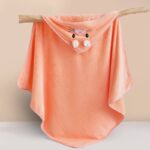 CUTE CARTOON ULTRA-SOFT FLEECE HOODED BABY/KIDDIES TOWEL & NEWBORN COVER-UP FLANNEL (0–3 YEARS) - Image 14