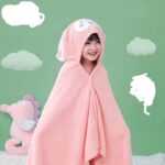 CUTE CARTOON ULTRA-SOFT FLEECE HOODED BABY/KIDDIES TOWEL & NEWBORN COVER-UP FLANNEL (0–3 YEARS) - Image 8
