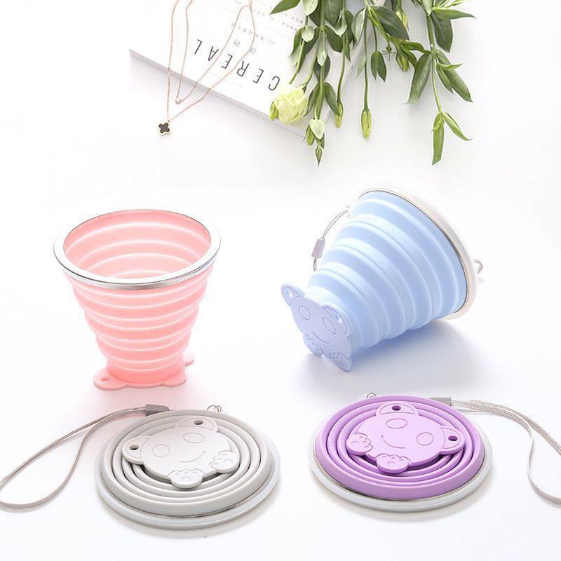 img_7427-2 COLLAPSIBLE CONVENIENT SILICONE CUP - Image 1