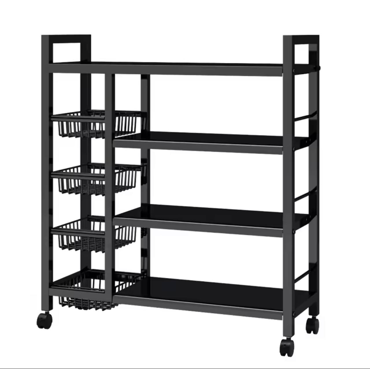 img_8320-3 DUAL-STRUCTURE 4 LAYERS MULTIPURPOSE STEEL STORAGE SHELF / ORGANIZER RACK - Image 1