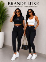 BRANDY LUXE PREMIUM COMFORT STRETCH LEGGINGS