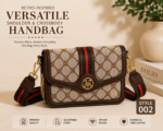 RETRO-INSPIRED VERSATILE SHOULDER & CROSSBODY HANDBAG - Image 3