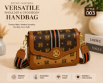 RETRO-INSPIRED VERSATILE SHOULDER & CROSSBODY HANDBAG - Image 4