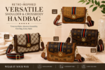 RETRO-INSPIRED VERSATILE SHOULDER & CROSSBODY HANDBAG