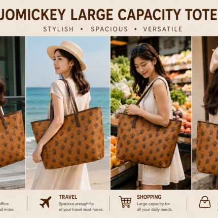 ZHUO MICKEY LARGE CAPACITY TOTE BAG