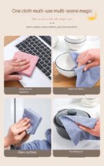 20PCS HOUSEHOLD REUSABLE ABSORBENT MULTIPURPOSE TOWEL/RAG - Image 3