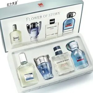 FLOWER OF STORY 4in1 MALE PERFUME SET(25ml per bottle – each has different fragrance)
