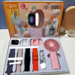 D96 PLUS™ 7-IN-1 SMARTWATCH, EARBUD & PORTABLE FAN GIFT SET - Image 3