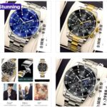 TOP BRAND STAINLESS STEEL WATERPROOF LUMINOUS LUXURY MEN’S WATCH