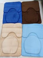 3PCS NON-SLIP MOISTURE-PROOF TOILET FOOT MAT SET - Image 4