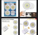 BATTERY-OPERATED LED UNDER-CABINET LIGHT WITH REMOTE CONTROL - Image 2