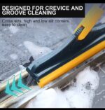 2-IN-1 LONG-HANDLE MULTIFUNCTIONAL SCRUBBING SCRAPING CLEANING BRUSH / BROOM
