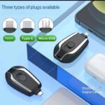 MINI NEW POWER POD KEYCHAIN EMERGENCY CHARGER